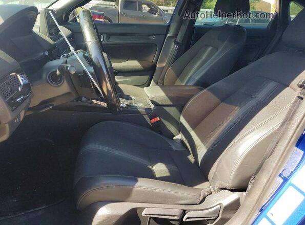 2HGFE2F59NH518753 2022 HONDA CIVIC Blue Vista interior delantera