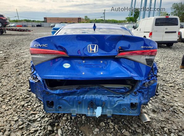 2HGFE2F59NH535388 2022 HONDA CIVIC Синий 