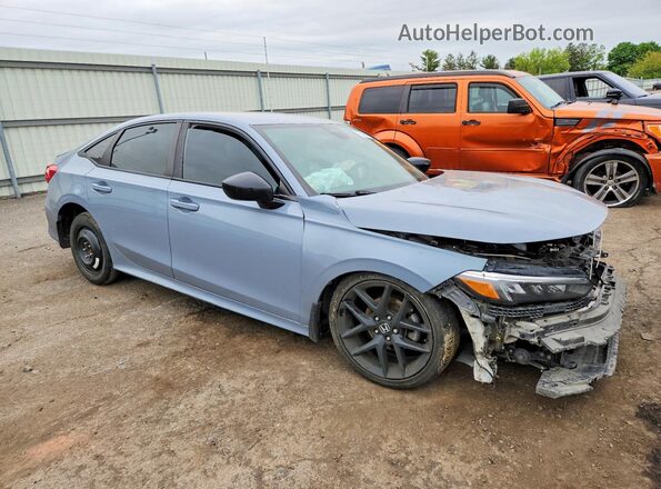 2HGFE2F59NH541370 2022 HONDA CIVIC Gray 