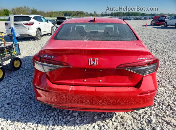 2HGFE2F59NH542230 2022 HONDA CIVIC Red 