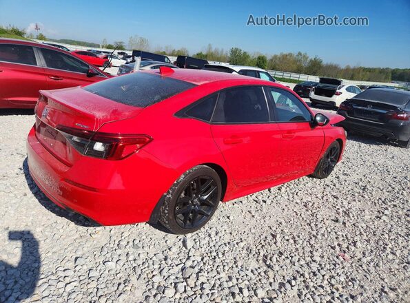 2HGFE2F59NH542230 2022 HONDA CIVIC Red 