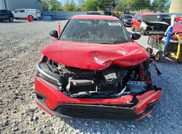 2HGFE2F59NH542230 2022 HONDA CIVIC Red 
