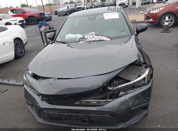 2HGFE2F59NH555446 2022 HONDA CIVIC Синий Вид задней части салона