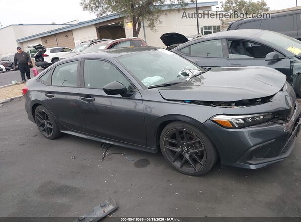 2HGFE2F59NH555446 2022 HONDA CIVIC Синий Панорамный вид салона 360°