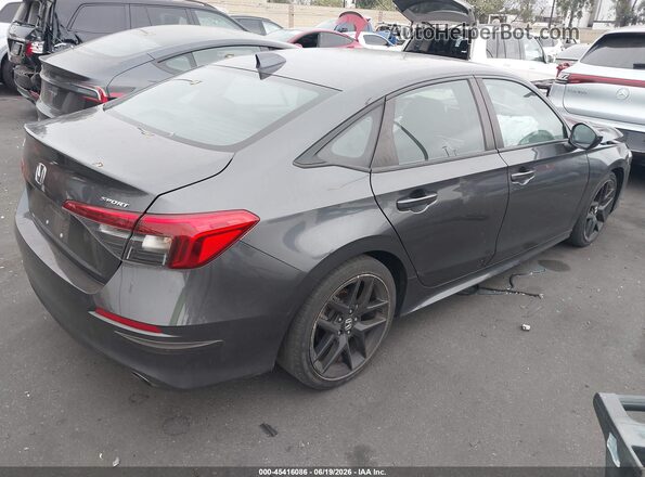 2HGFE2F59NH555446 2022 HONDA CIVIC Синий Задняя правая четверть