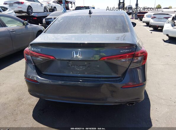 2HGFE2F59NH560209 2022 HONDA CIVIC Gray Front view