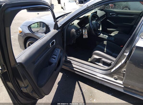 2HGFE2F59NH560209 2022 HONDA CIVIC Gray Front interior view