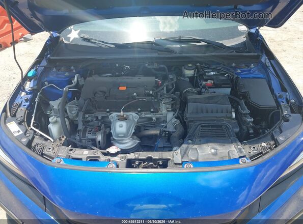2HGFE2F59NH562073 2022 HONDA CIVIC Синий Вид сзади