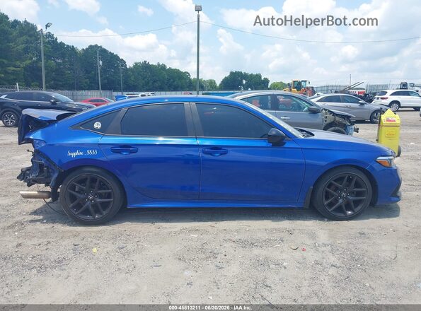 2HGFE2F59NH562073 2022 HONDA CIVIC Синий Панорамный вид салона 360°