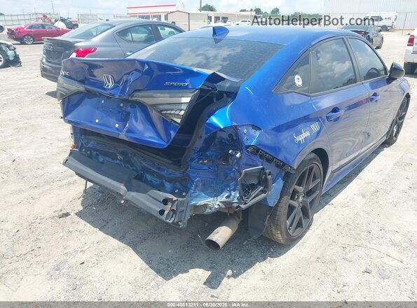 2HGFE2F59NH562073 2022 HONDA CIVIC Синий 