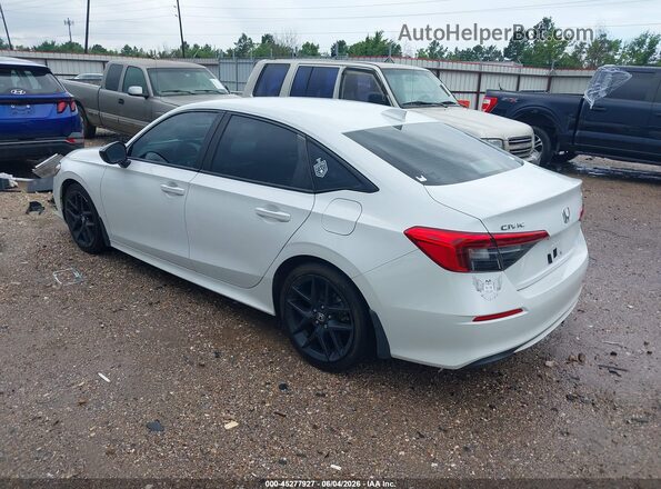 2HGFE2F59NH564325 2022 HONDA CIVIC White Tył lewy