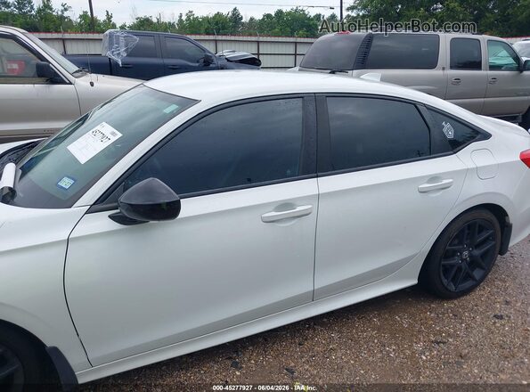 2HGFE2F59NH564325 2022 HONDA CIVIC White Widok z przodu