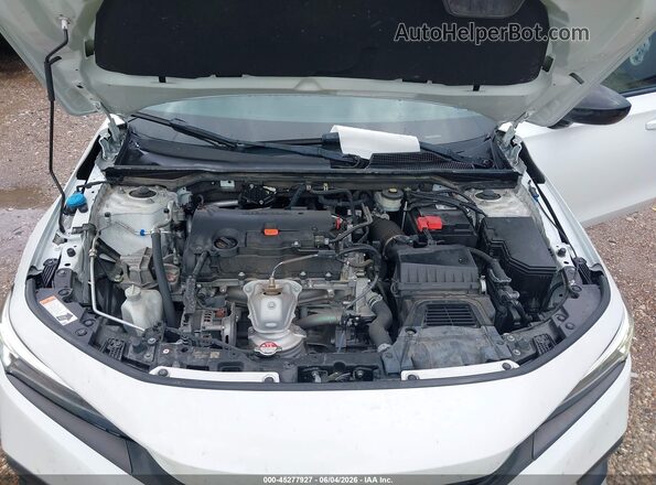 2HGFE2F59NH564325 2022 HONDA CIVIC White Widok z tyłu