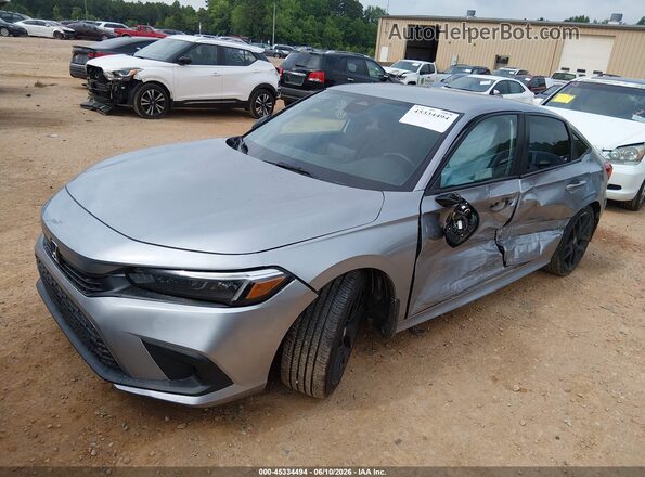 2HGFE2F59NH578418 2022 HONDA CIVIC Silver Front left