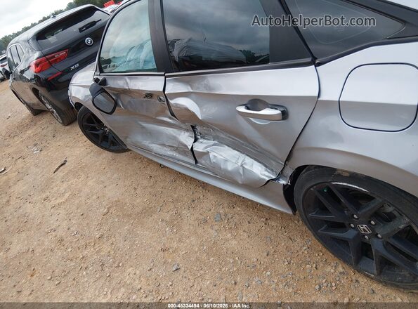 2HGFE2F59NH578418 2022 HONDA CIVIC Silver Front view