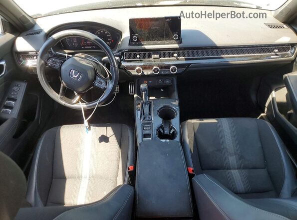 2HGFE2F59NH586325 2022 HONDA CIVIC Gray Dashboard view