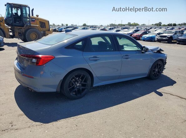 2HGFE2F59NH586325 2022 HONDA CIVIC Gray Rear right