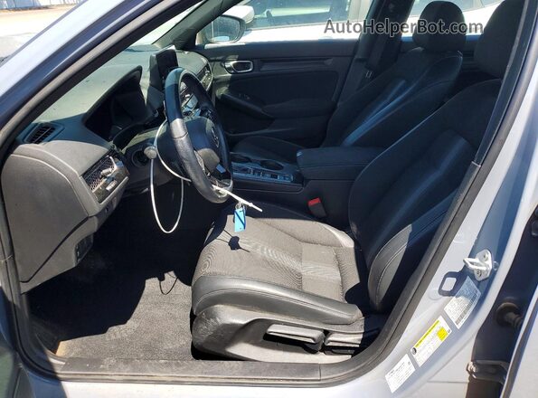 2HGFE2F59NH586325 2022 HONDA CIVIC Gray Front interior view