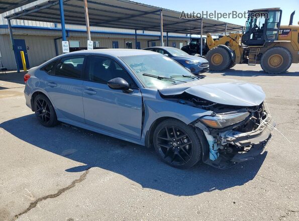2HGFE2F59NH586325 2022 HONDA CIVIC Gray Front right