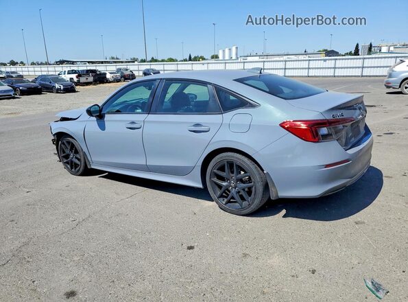2HGFE2F59NH586325 2022 HONDA CIVIC Gray Rear left