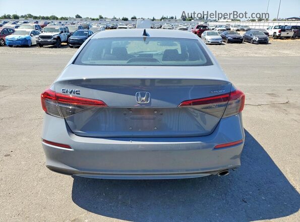 2HGFE2F59NH586325 2022 HONDA CIVIC Gray Rear view