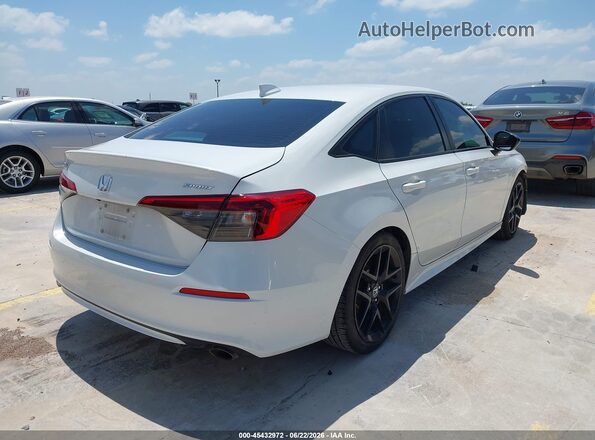 2HGFE2F59NH587863 2022 HONDA CIVIC White Հետևի աջ