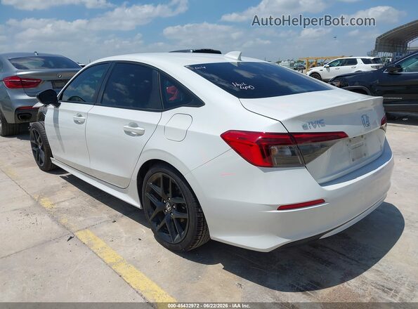 2HGFE2F59NH587863 2022 HONDA CIVIC White Հետևի ձախ