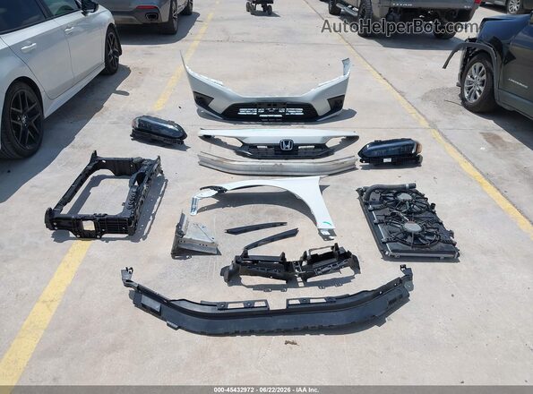 2HGFE2F59NH587863 2022 HONDA CIVIC White Սարքավորումների վահանակի տեսք