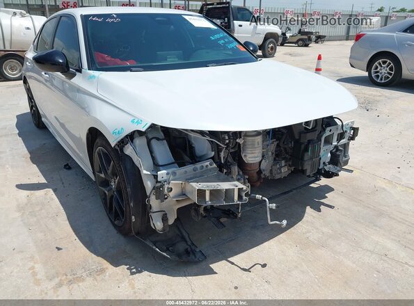 2HGFE2F59NH587863 2022 HONDA CIVIC White 