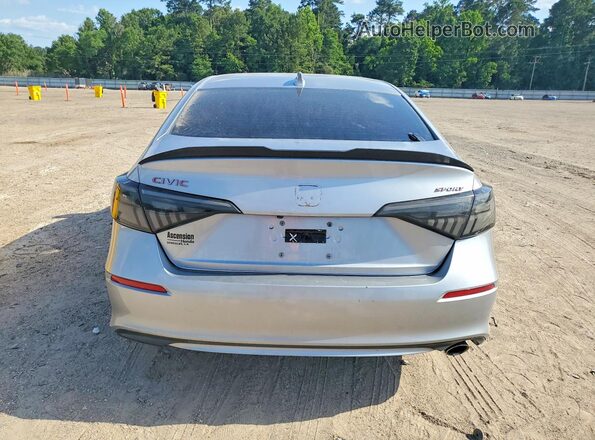 2HGFE2F59NH593842 2022 HONDA CIVIC Gray 