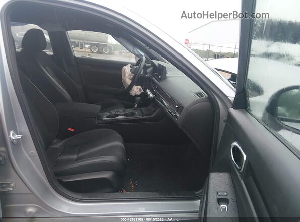 2HGFE2F59NH594411 2022 HONDA CIVIC Silver Widok wnętrza z przodu