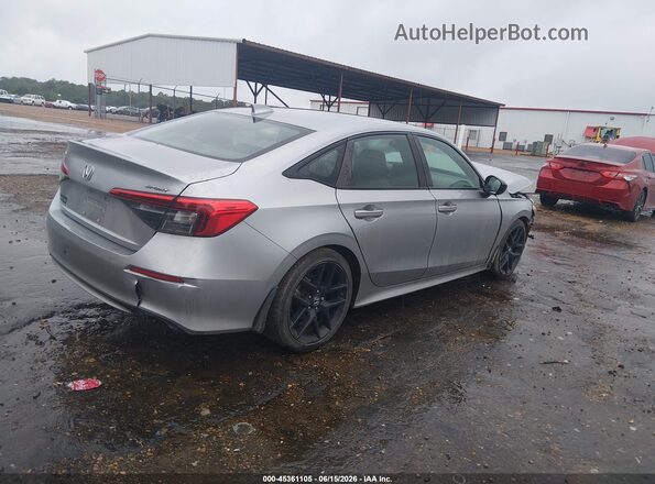 2HGFE2F59NH594411 2022 HONDA CIVIC Silver Tył prawy