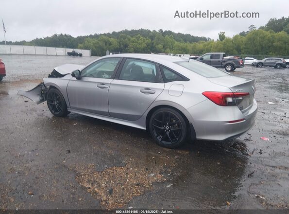 2HGFE2F59NH594411 2022 HONDA CIVIC Silver Tył lewy