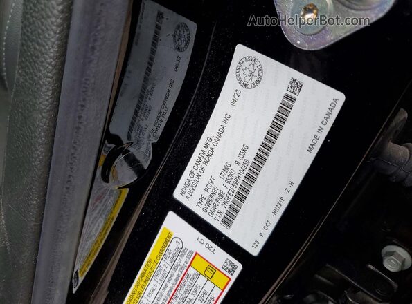 2HGFE2F59PH104956 2023 HONDA CIVIC Black 