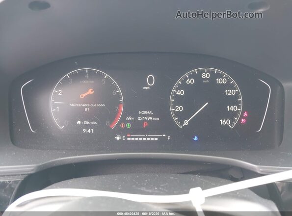 2HGFE2F59PH504807 2023 HONDA CIVIC Blue Vista de los asientos traseros
