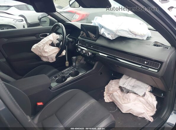 2HGFE2F59PH504807 2023 HONDA CIVIC Blue Vista interior delantera