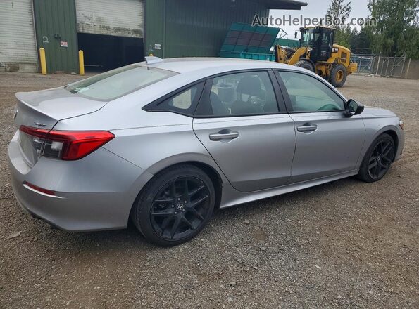 2HGFE2F59PH509182 2023 HONDA CIVIC Silver Tył prawy