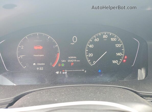 2HGFE2F59PH509182 2023 HONDA CIVIC Silver Widok zestawu wskaźników