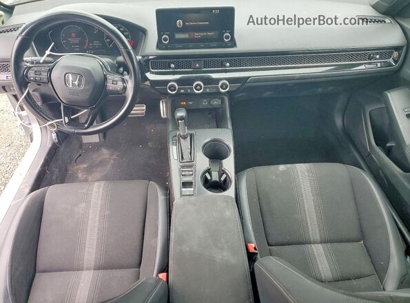 2HGFE2F59PH509182 2023 HONDA CIVIC Silver Widok deski rozdzielczej