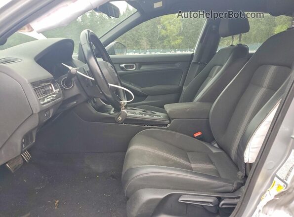 2HGFE2F59PH509182 2023 HONDA CIVIC Silver Widok wnętrza z przodu