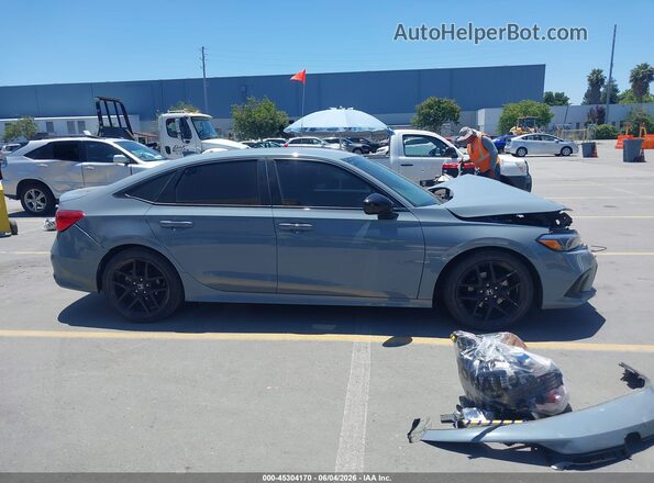 2HGFE2F59PH514981 2023 HONDA CIVIC Blue Widok wnętrza 360 stopni