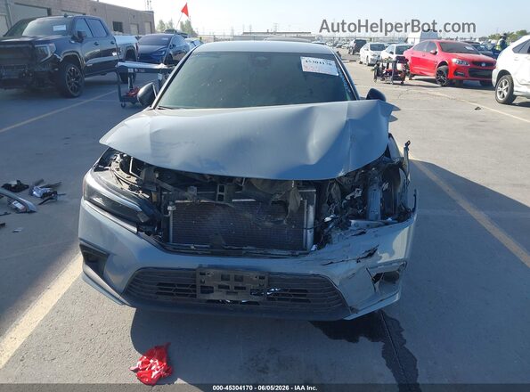 2HGFE2F59PH514981 2023 HONDA CIVIC Blue Widok wnętrza z tyłu