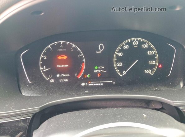 2HGFE2F59PH517136 2023 HONDA CIVIC Silver Սարքավորումների վահանակի տեսք