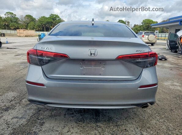 2HGFE2F59PH517136 2023 HONDA CIVIC Silver Հետևի տեսք
