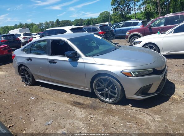 2HGFE2F59PH540352 2023 HONDA CIVIC Gray Սալոնի հետևի տեսք