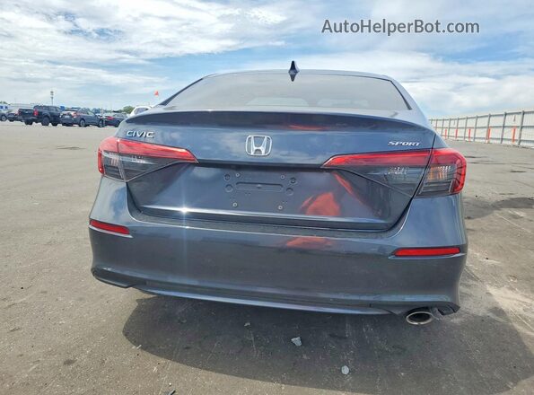 2HGFE2F59PH544238 2023 HONDA CIVIC Blue Հետևի տեսք