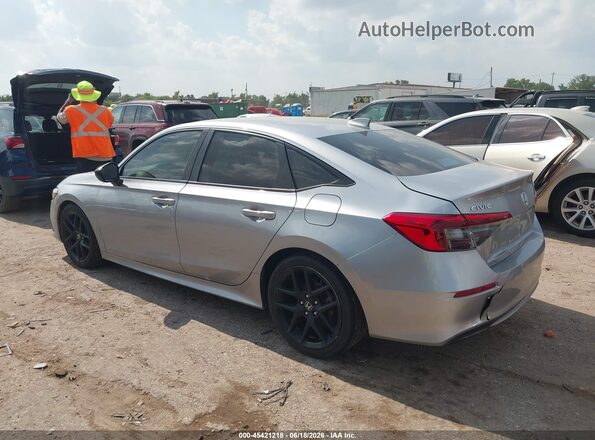 2HGFE2F59PH546460 2023 HONDA CIVIC Silver Rear left