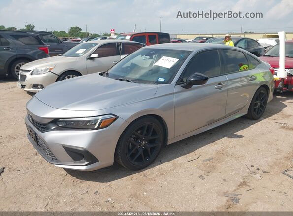 2HGFE2F59PH546460 2023 HONDA CIVIC Silver Front left