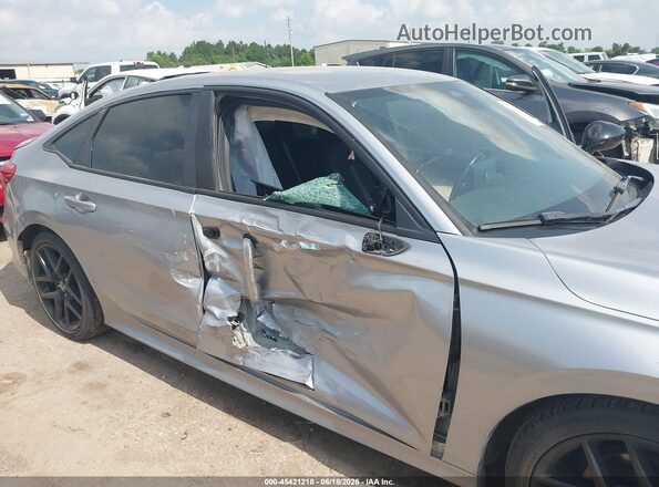 2HGFE2F59PH546460 2023 HONDA CIVIC Silver Front view
