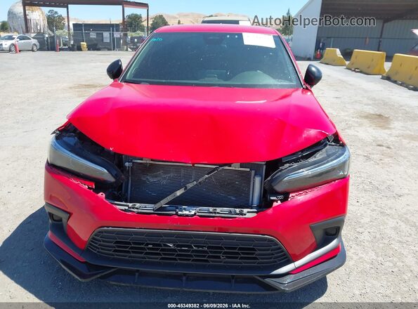 2HGFE2F59RH505636 2024 HONDA CIVIC Red Սալոնի հետևի տեսք